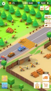 Idle Lumber Empire: Симулятор скриншот